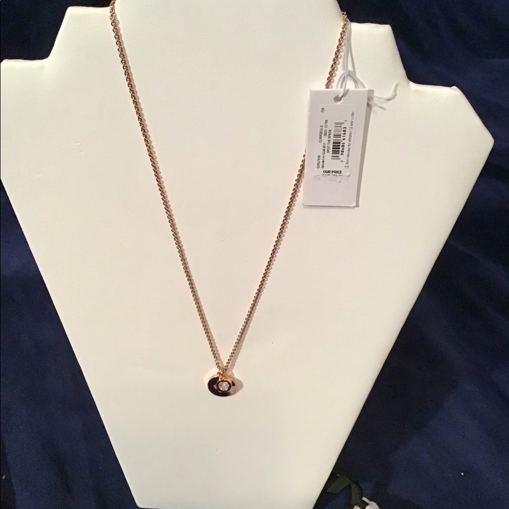 Kate Spade NWT necklace, “Spot the Spade”, rose g - Picture 2 of 8